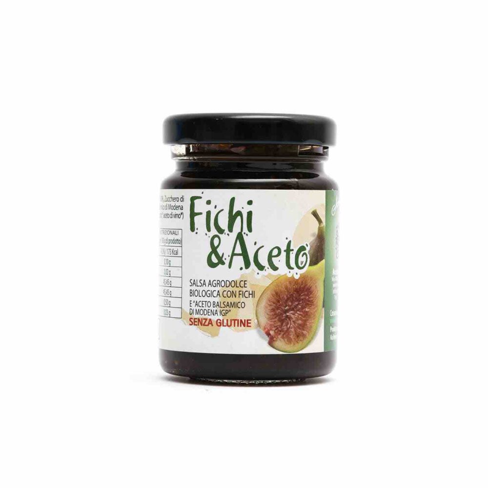Bio-Feigensoße süß-sauer & Bio-Balsamico-Essig aus Modena I.G.P.120g